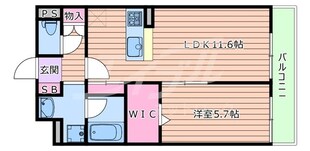 シトランテ千里の物件間取画像